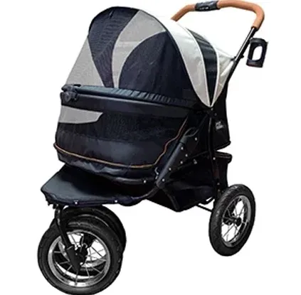Pet Gear NO-ZIP Double Pet Stroller