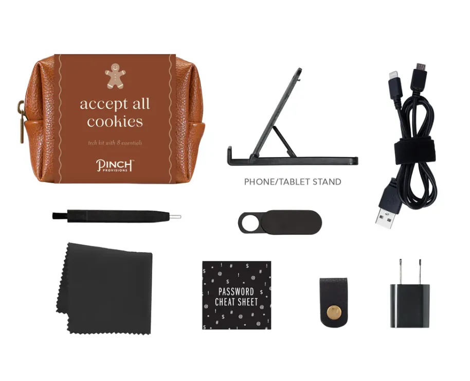 Pinch Provisions - Accept All Cookies Tech Kit Stocking Stuffer