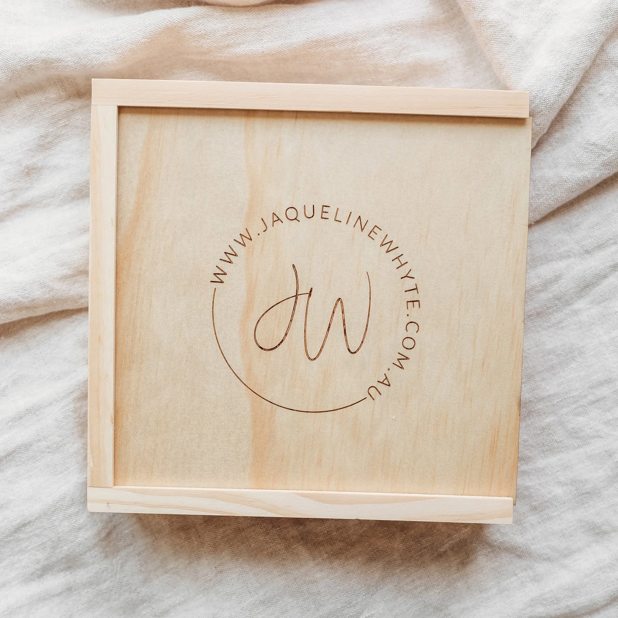 Pine Photo Boxes - Engraved (6x4, 5x7, 10x12)