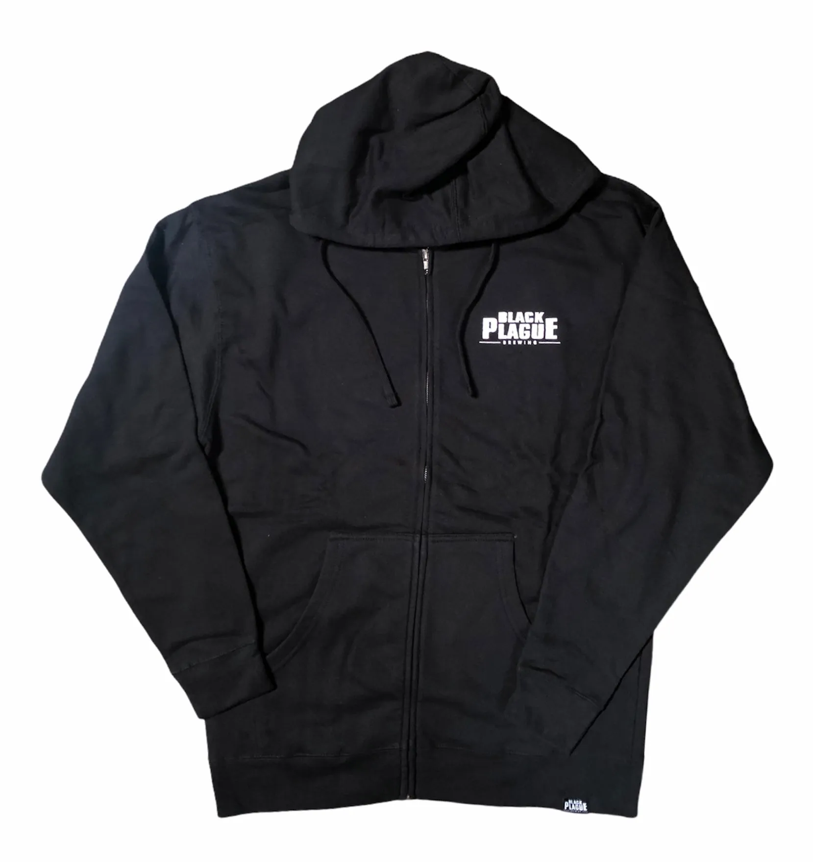 Plague Doctor Zip Fleece - Black
