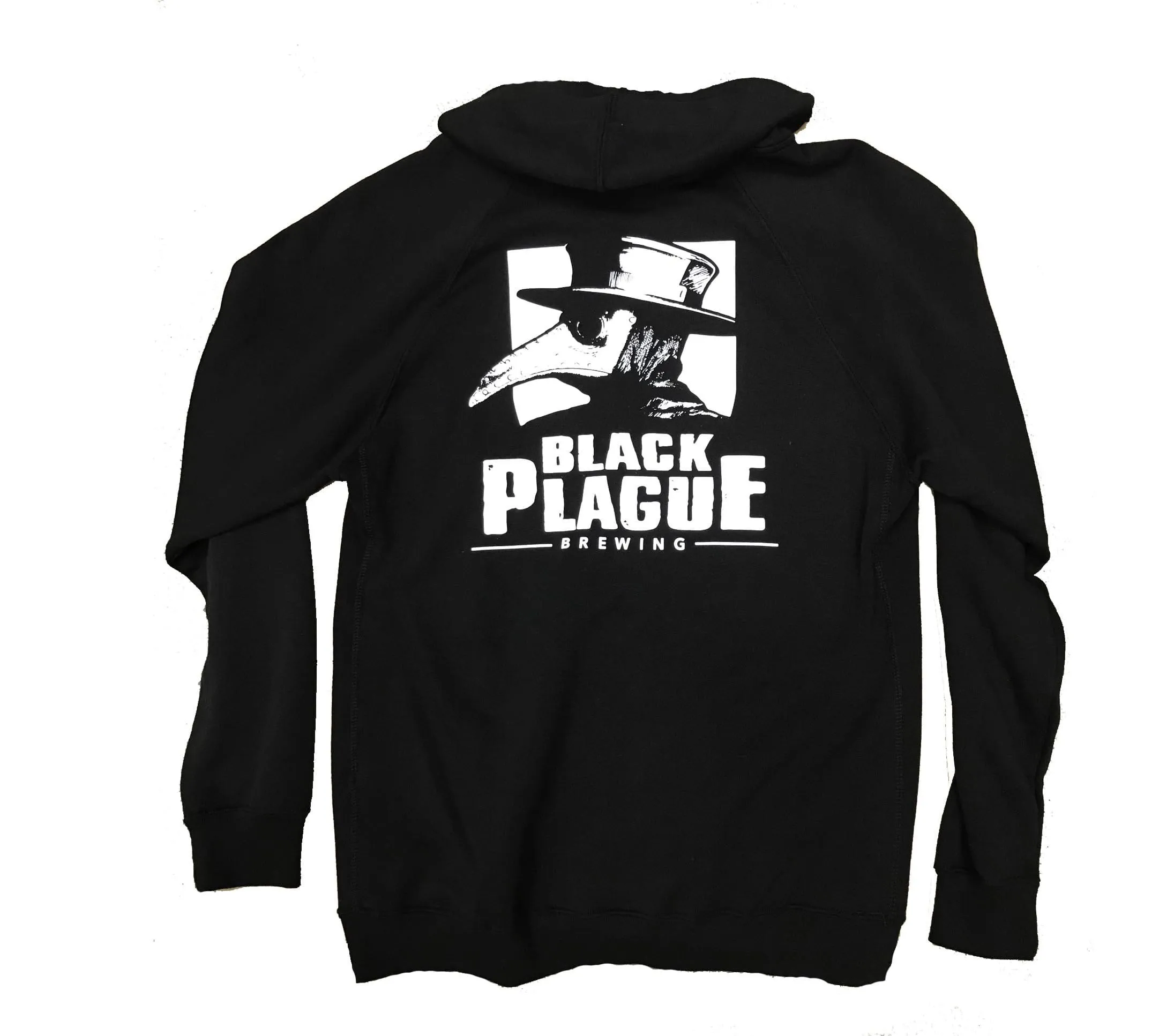 Plague Doctor Zip Fleece - Black
