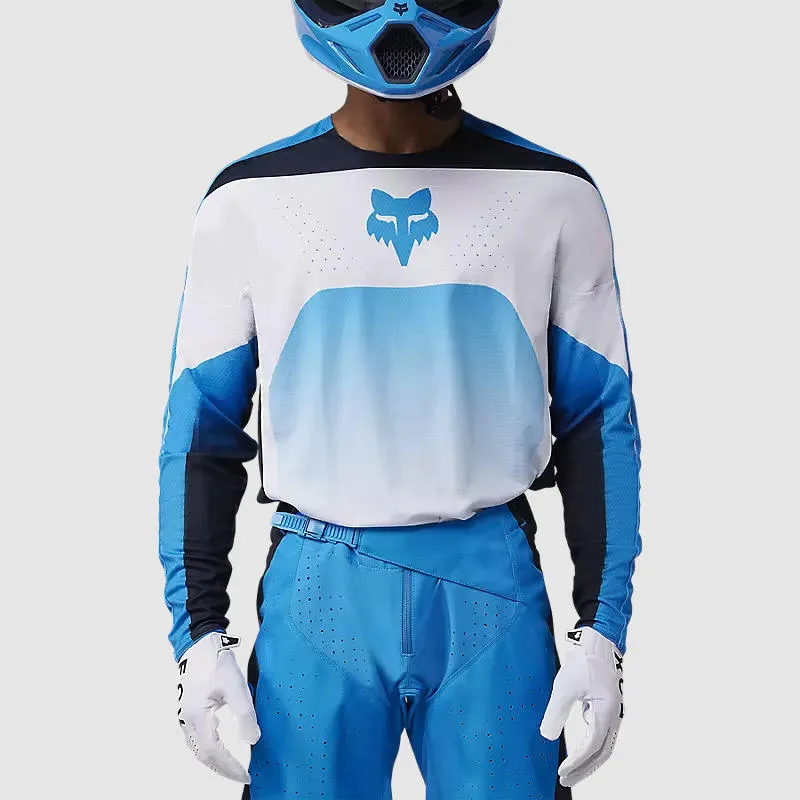 Polera Moto 360 Divider Azul Fox