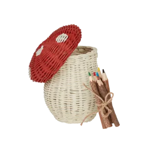 Porcini Basket - Red