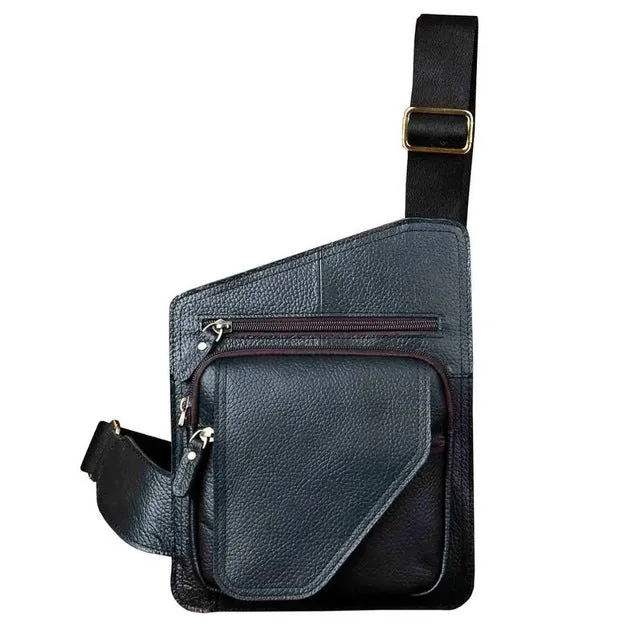 'Postman' Leather Chest Sling