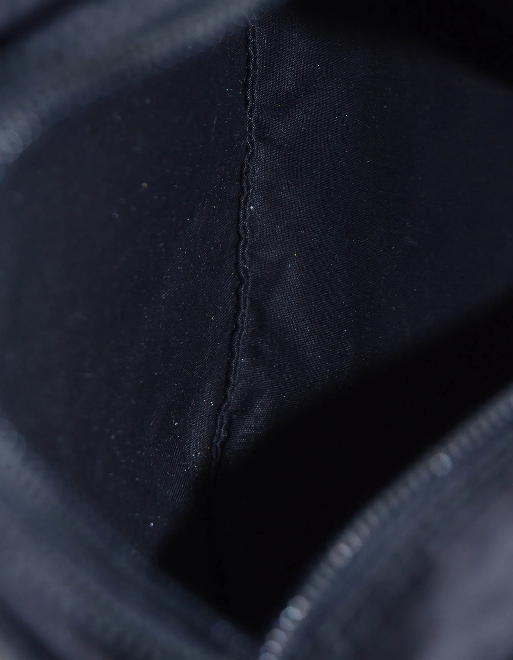 Prada Black Tessuto Nylon Flat Mini Crossbody Bag