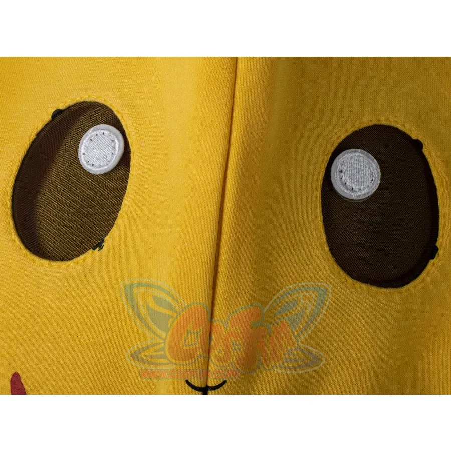 【PRE-SALE】COSFUN Original Cute Electric Critter Yellow Grunge Cosplay Full Zip Hoodie A00006