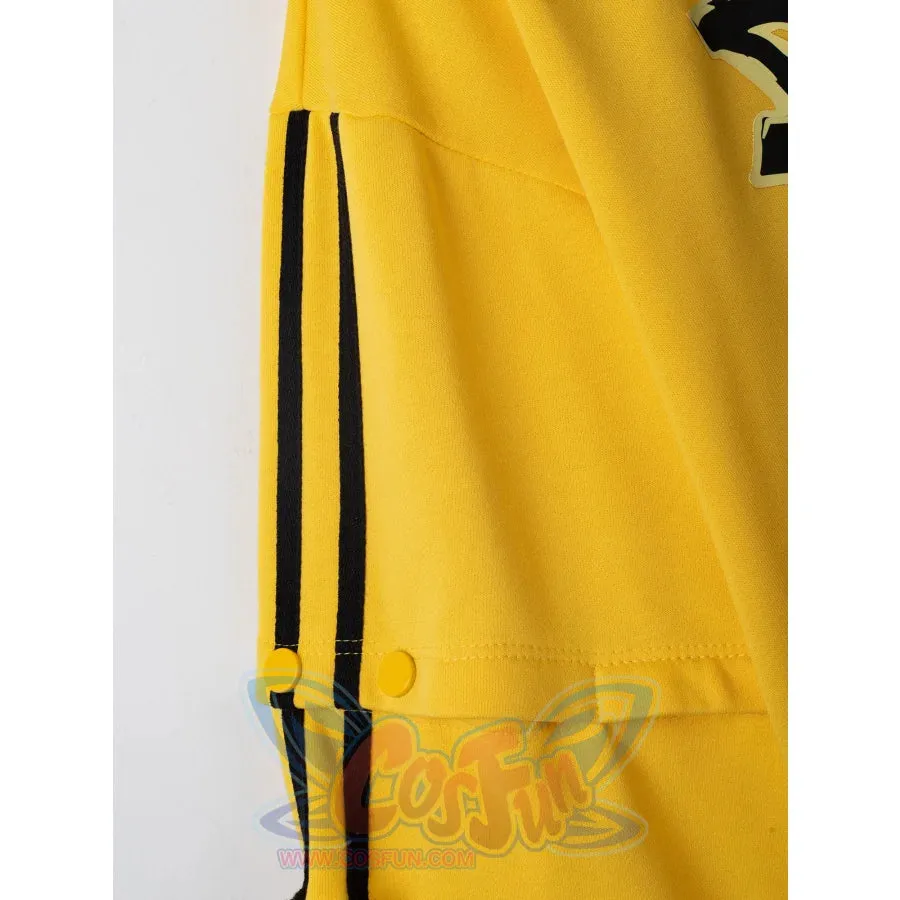 【PRE-SALE】COSFUN Original Cute Electric Critter Yellow Grunge Cosplay Full Zip Hoodie A00006