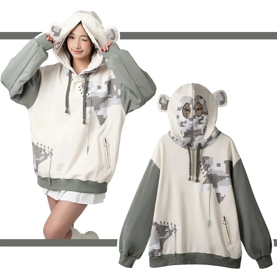 【PRE-SALE】COSFUN Original Gorilla Cosplay Full Zip Hoodie A00009