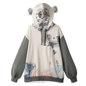 【PRE-SALE】COSFUN Original Gorilla Cosplay Full Zip Hoodie A00009