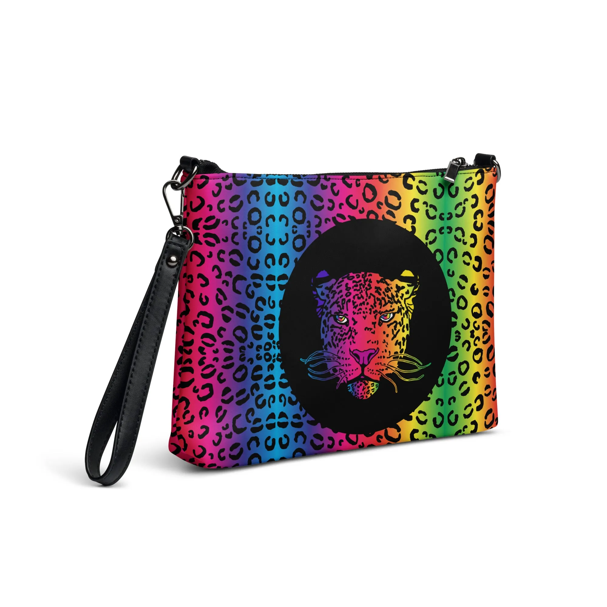 Proud Panther Rainbow Crossbody bag