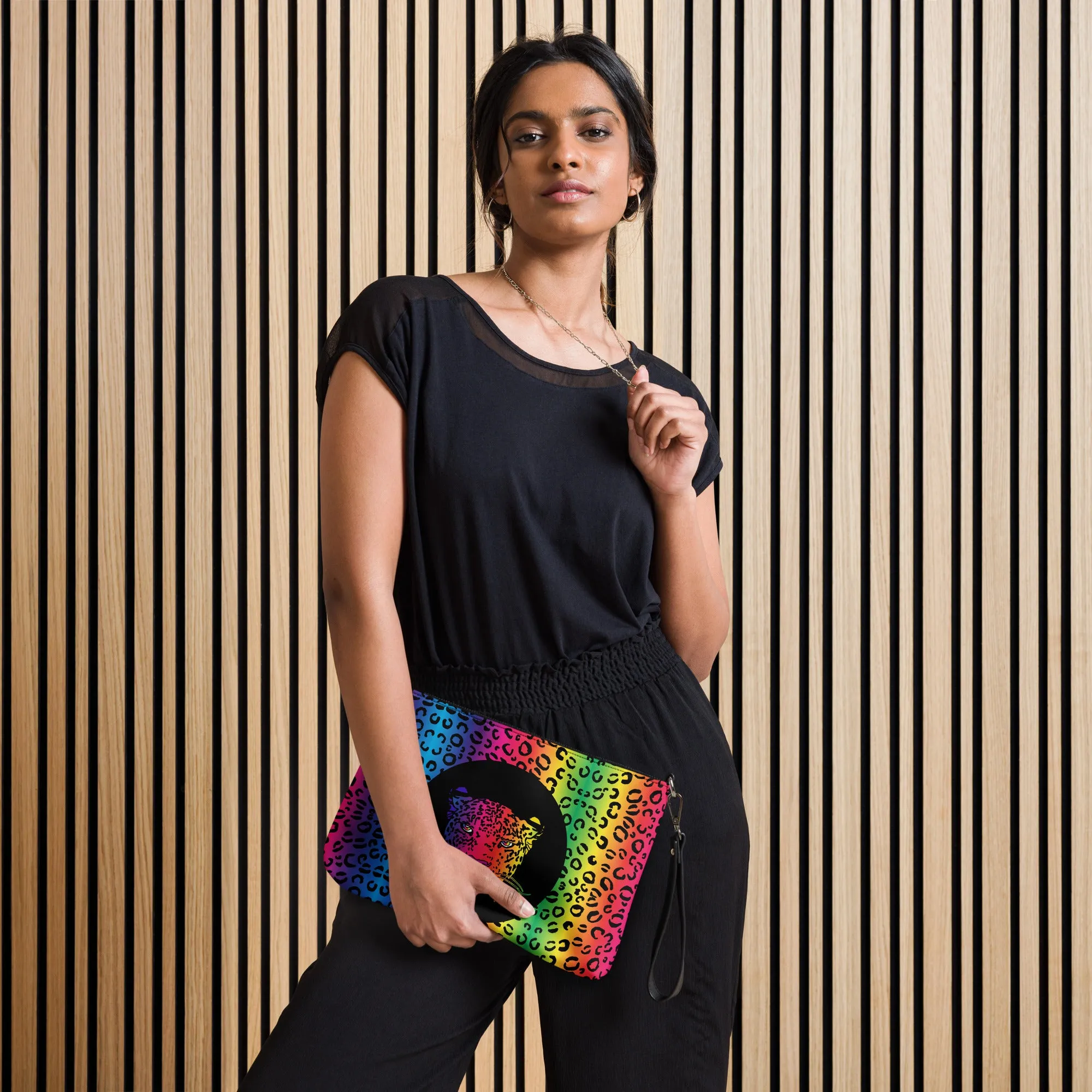 Proud Panther Rainbow Crossbody bag