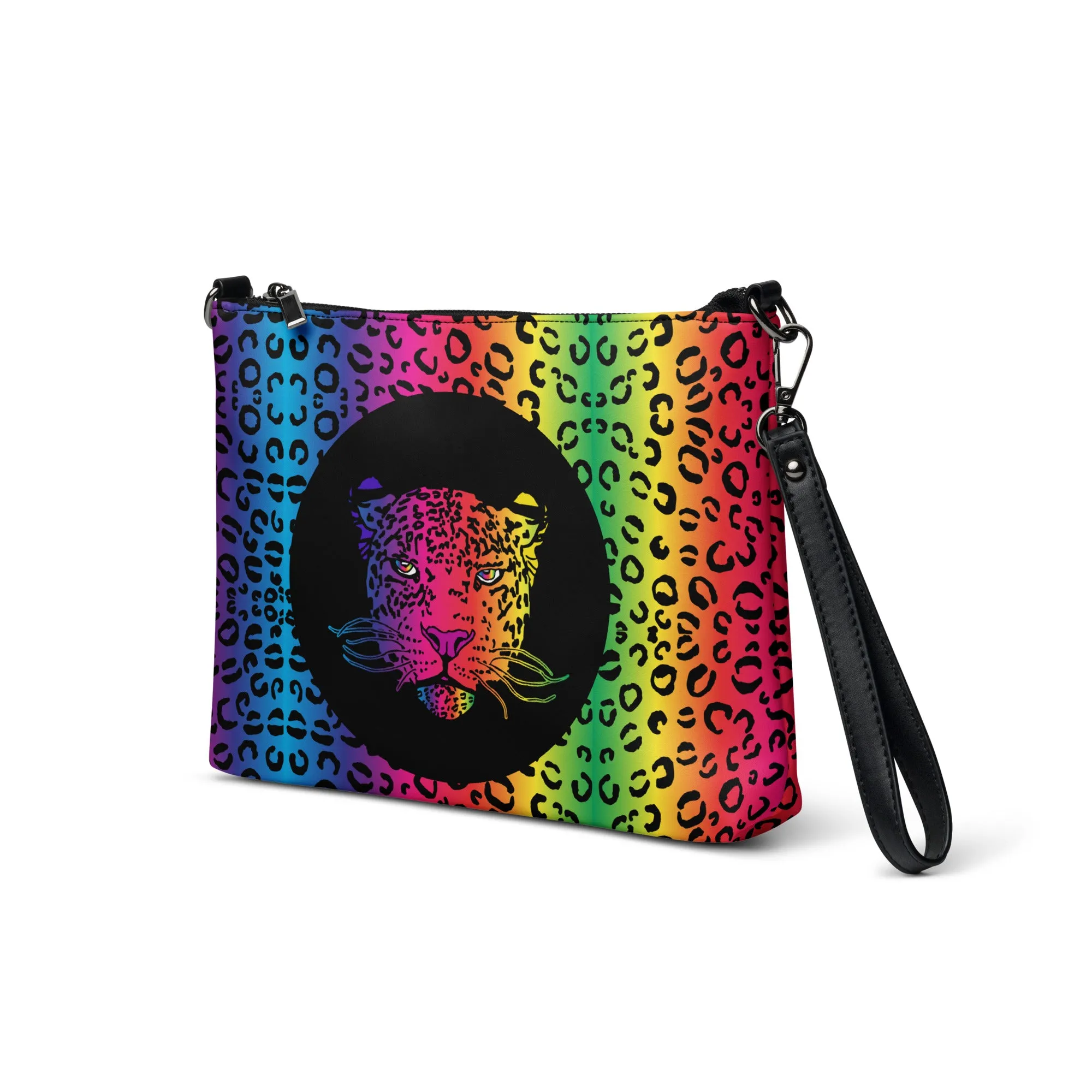 Proud Panther Rainbow Crossbody bag