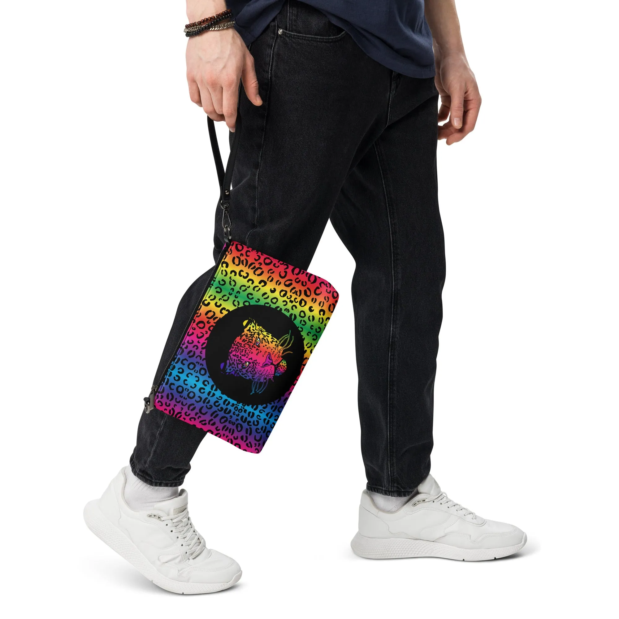 Proud Panther Rainbow Crossbody bag