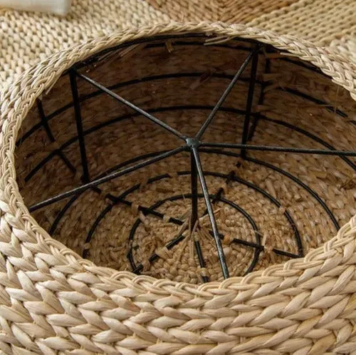 Puff De Rattan - Fibras Naturales