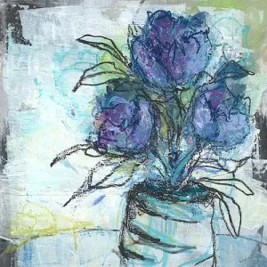 PURPLE LACE 36X36