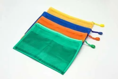 PVC Zip Case with Divider (A5)