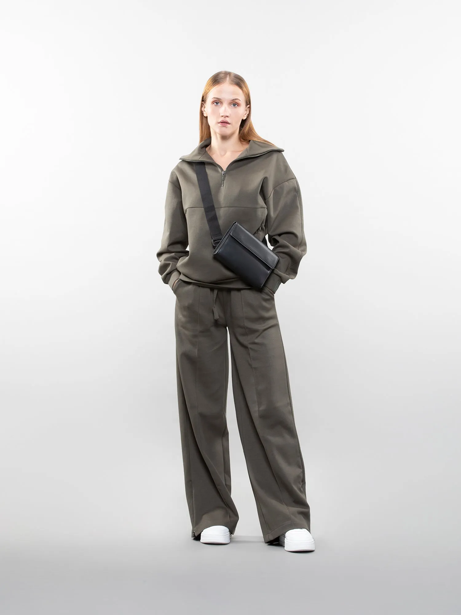 Quarter-zip sweatshirt