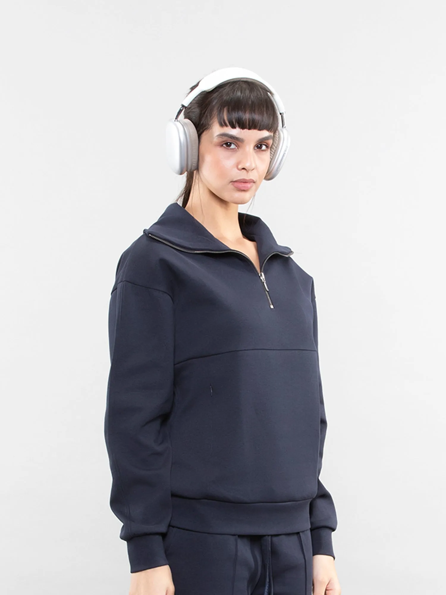 Quarter-zip sweatshirt