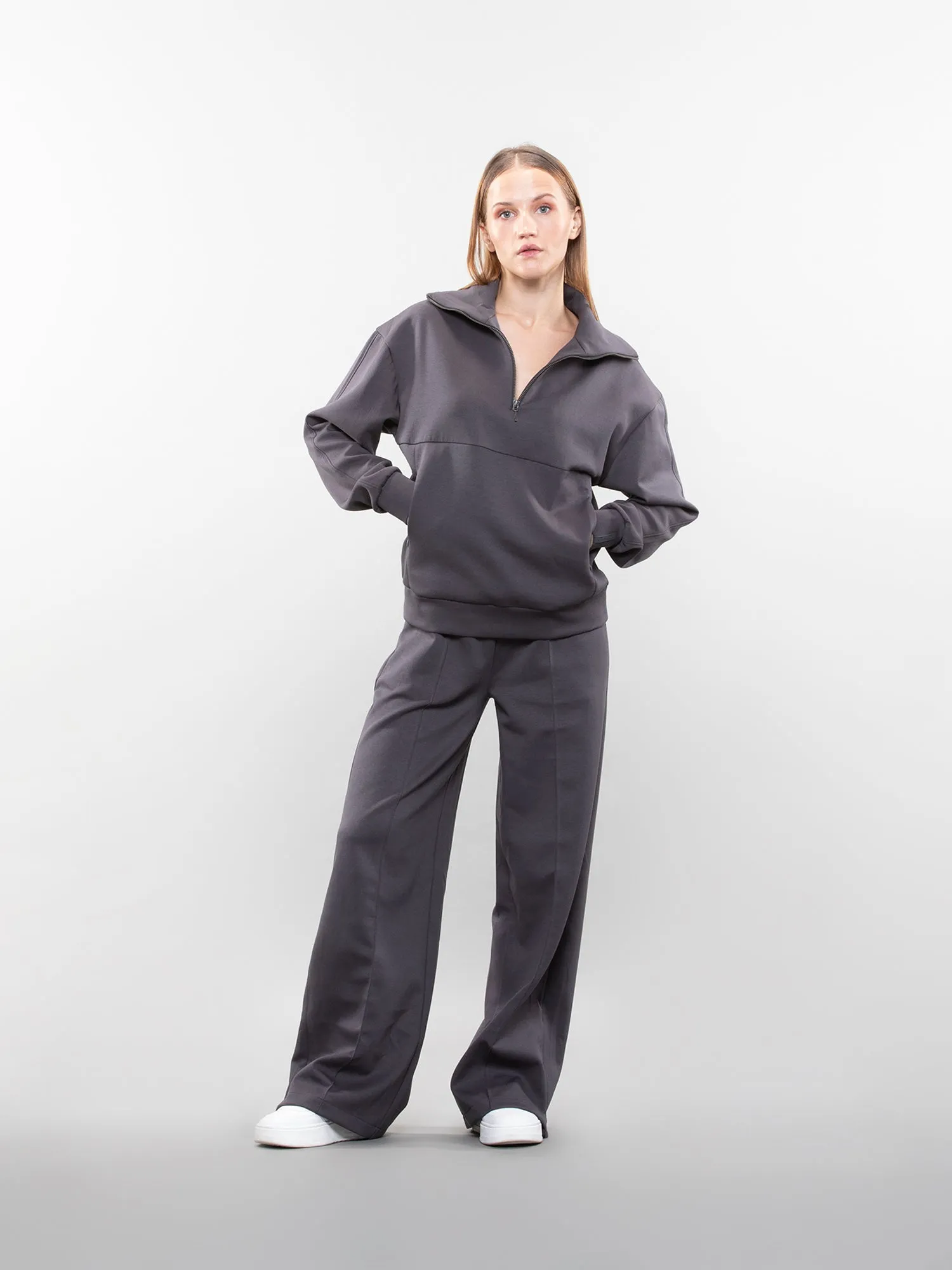 Quarter-zip sweatshirt