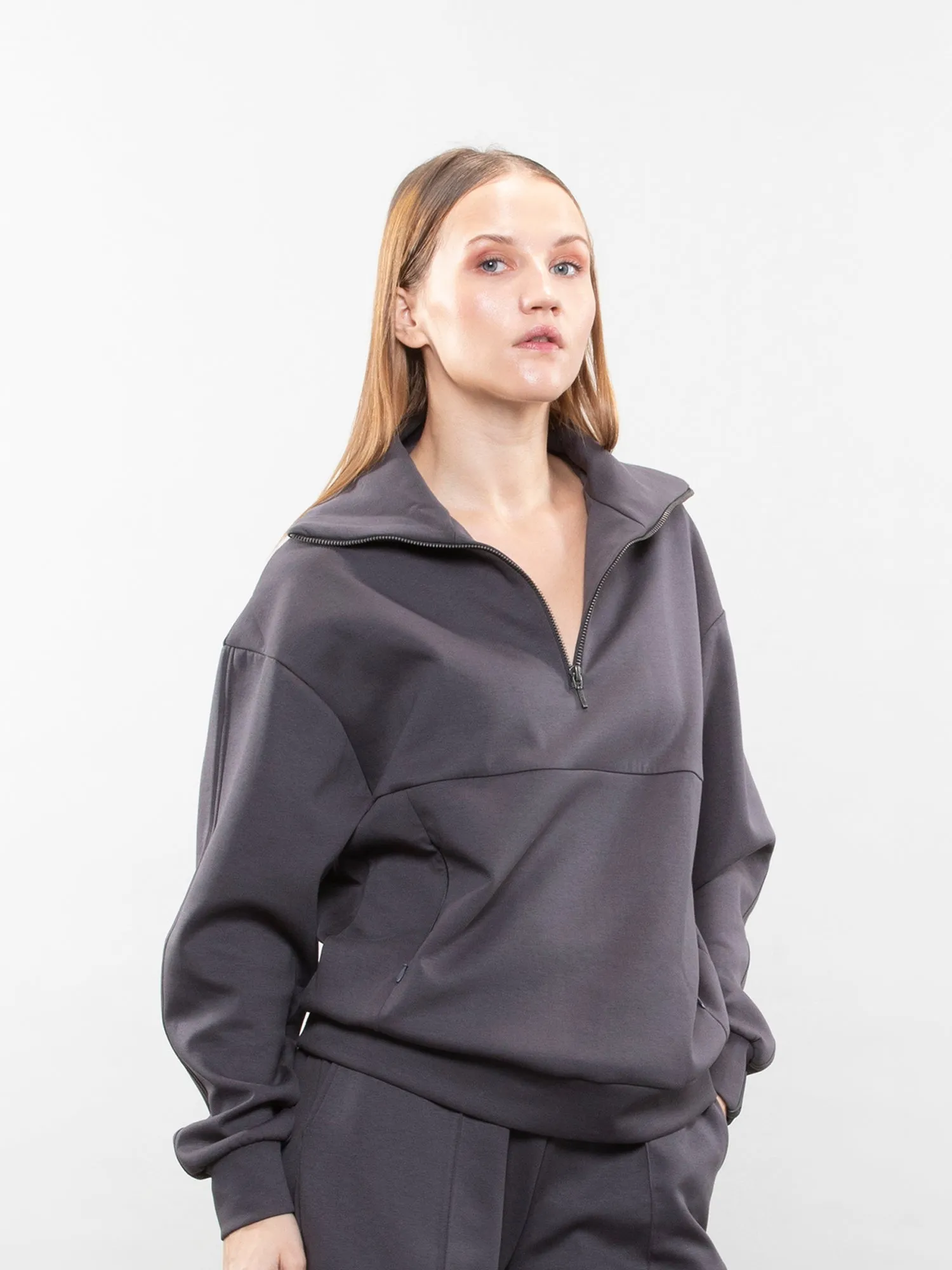 Quarter-zip sweatshirt