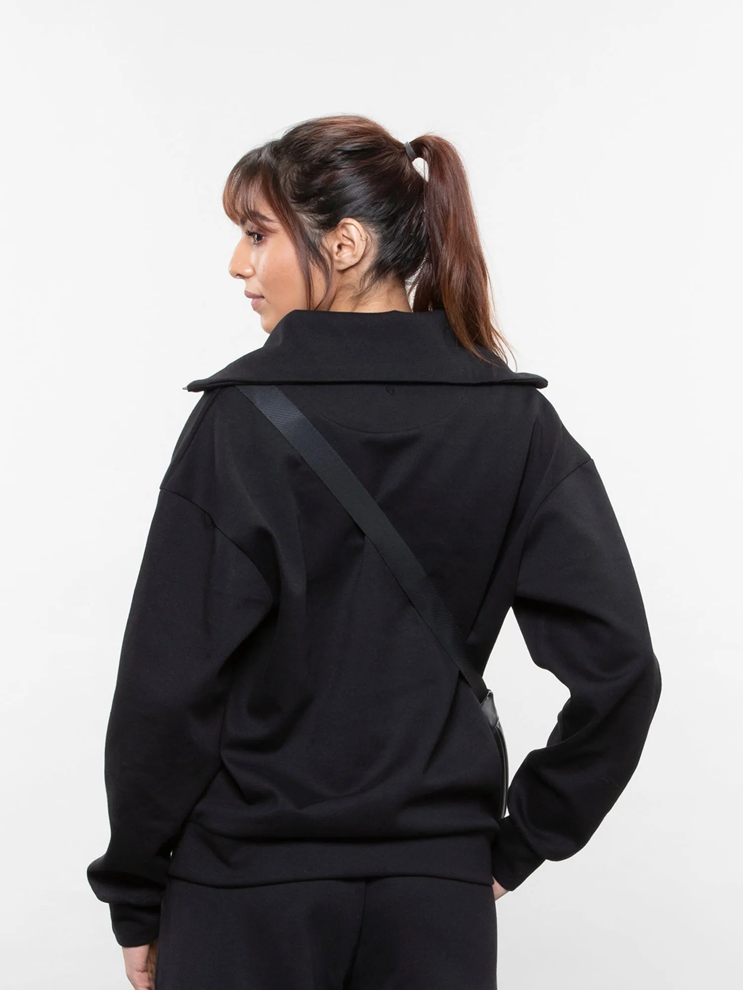 Quarter-zip sweatshirt