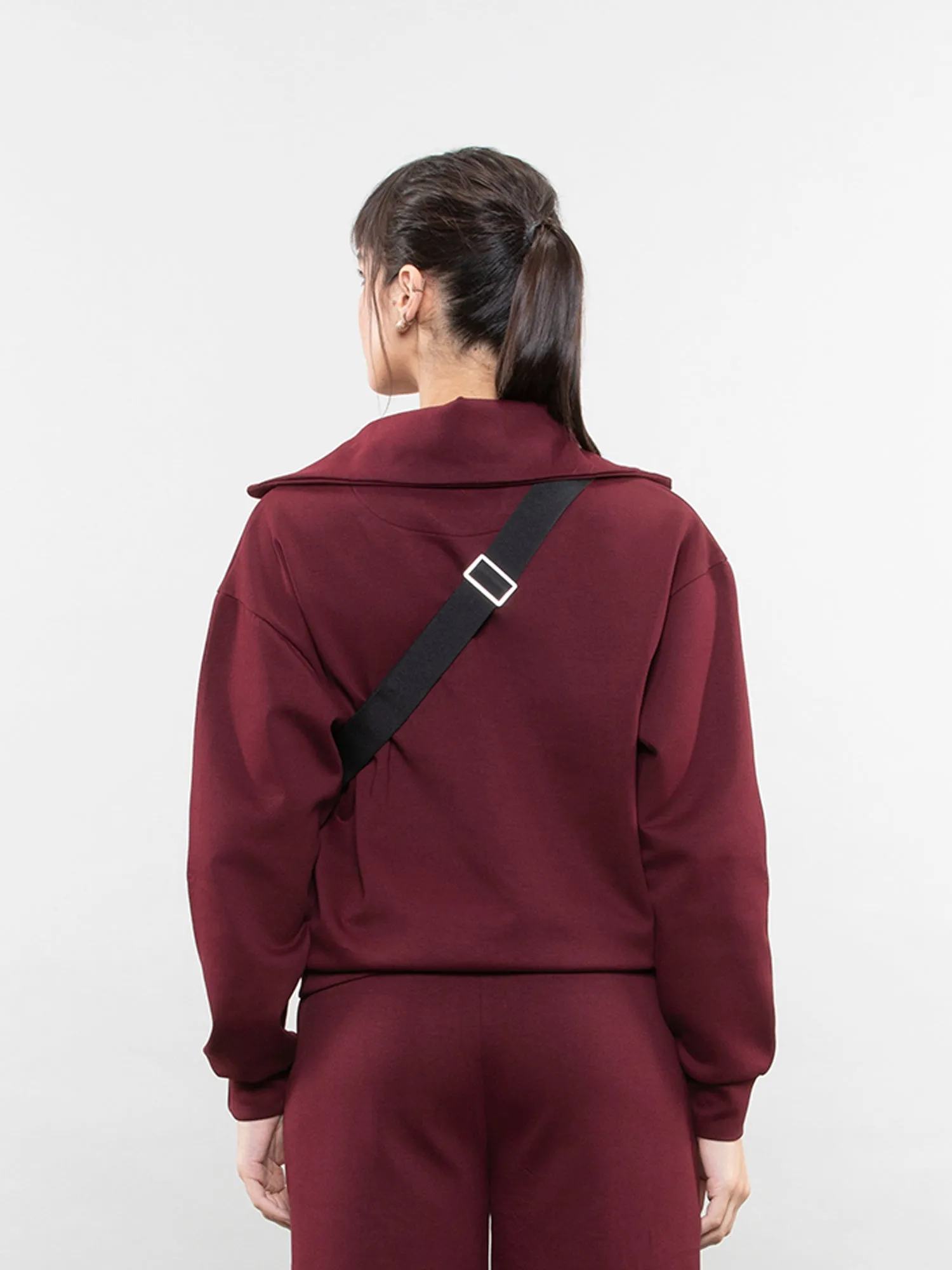 Quarter-zip sweatshirt