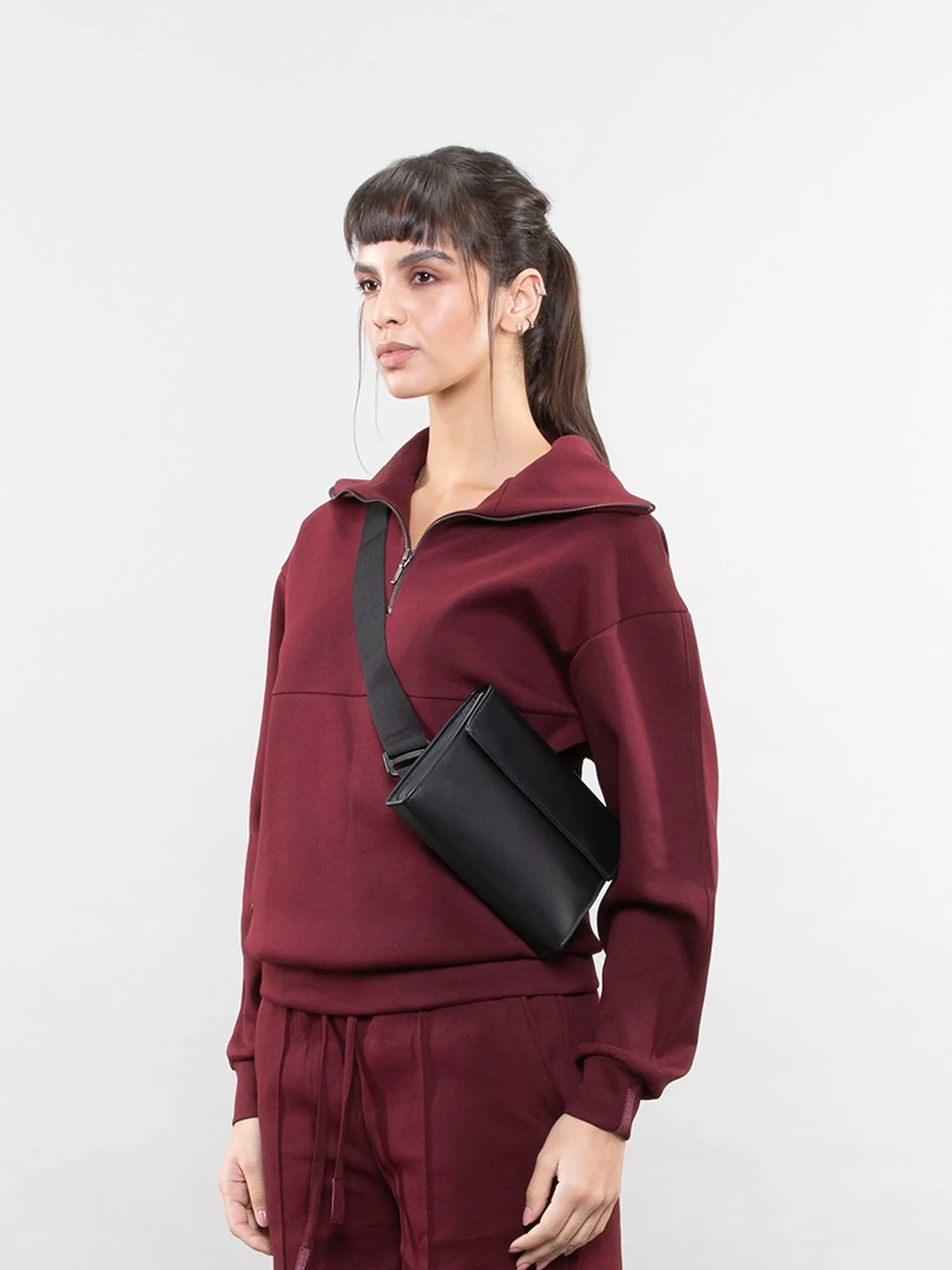 Quarter-zip sweatshirt