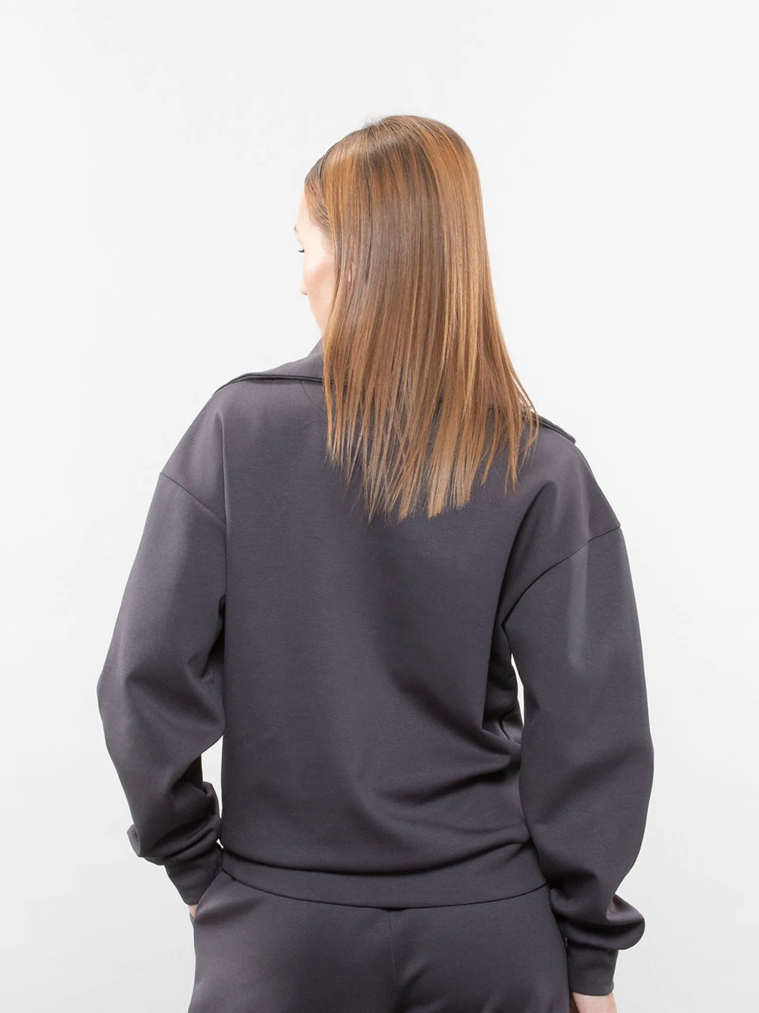 Quarter-zip sweatshirt
