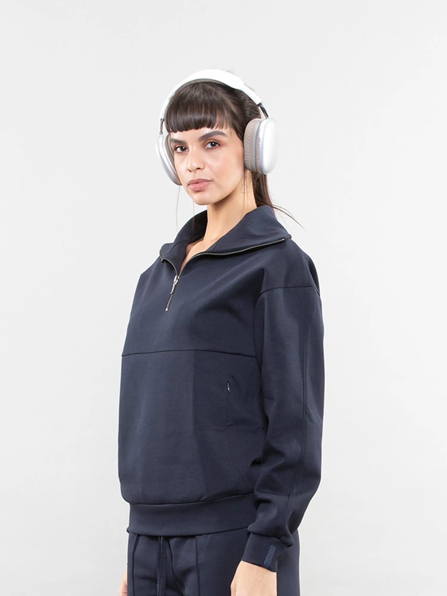 Quarter-zip sweatshirt