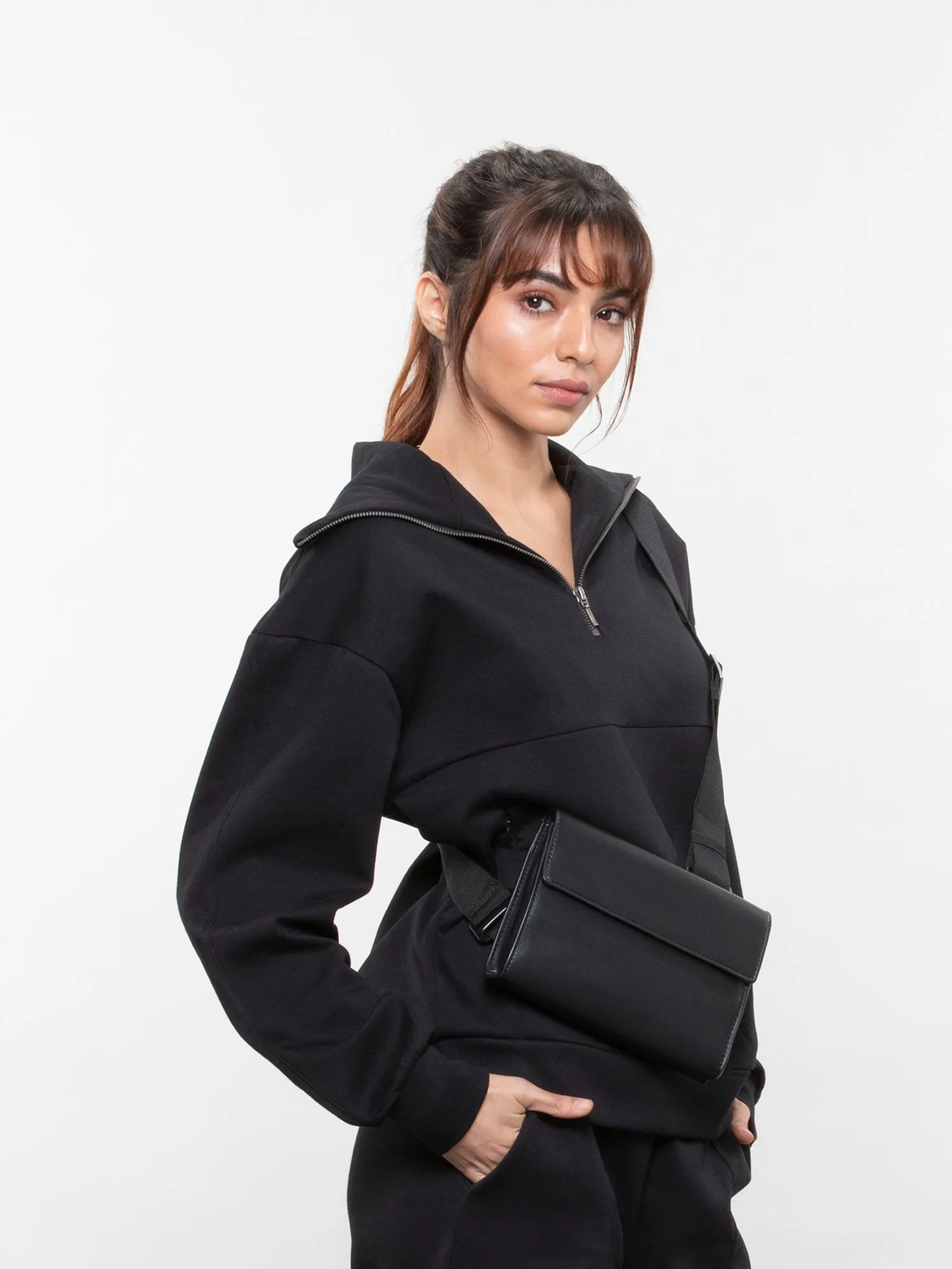 Quarter-zip sweatshirt