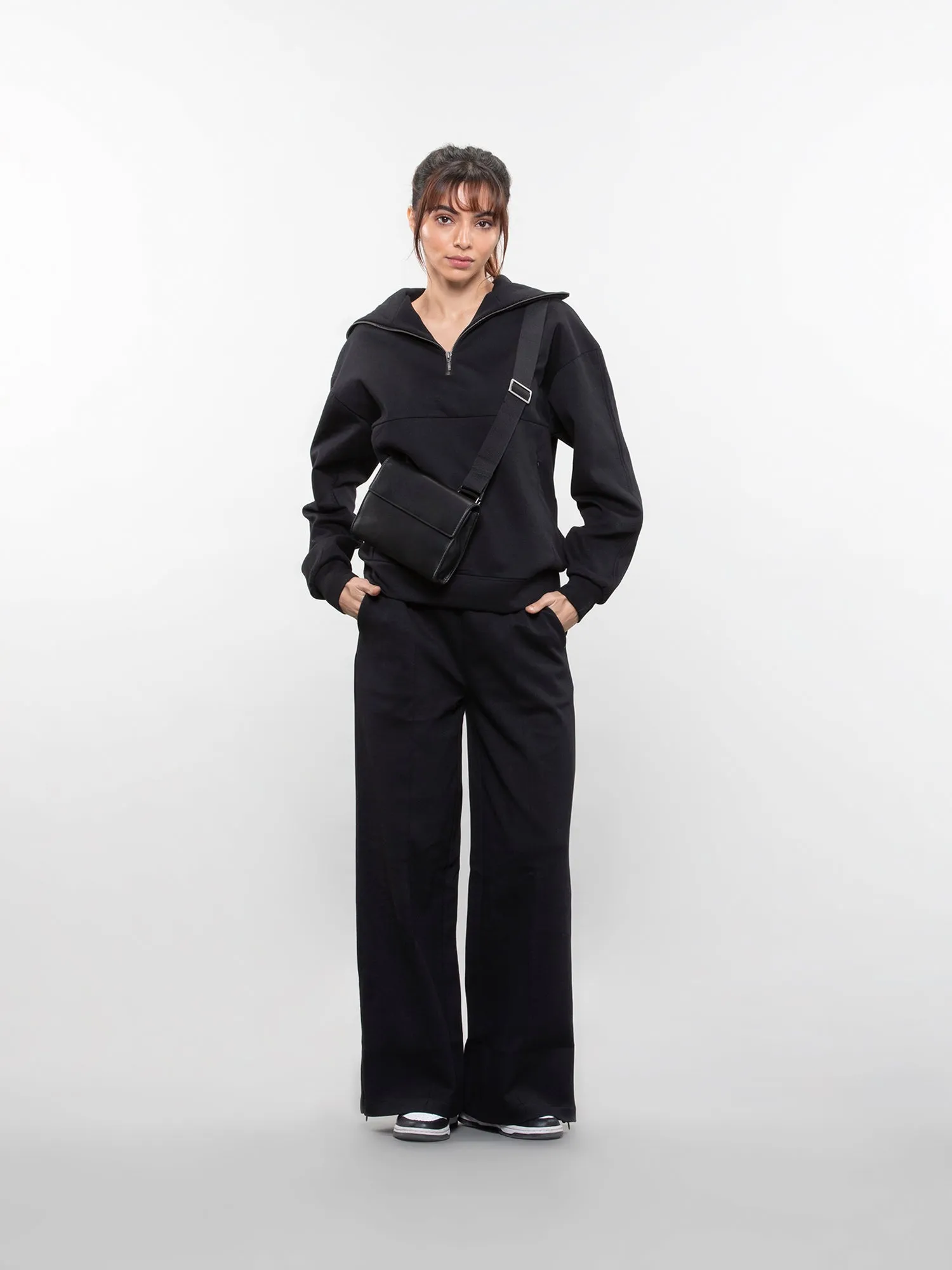 Quarter-zip sweatshirt