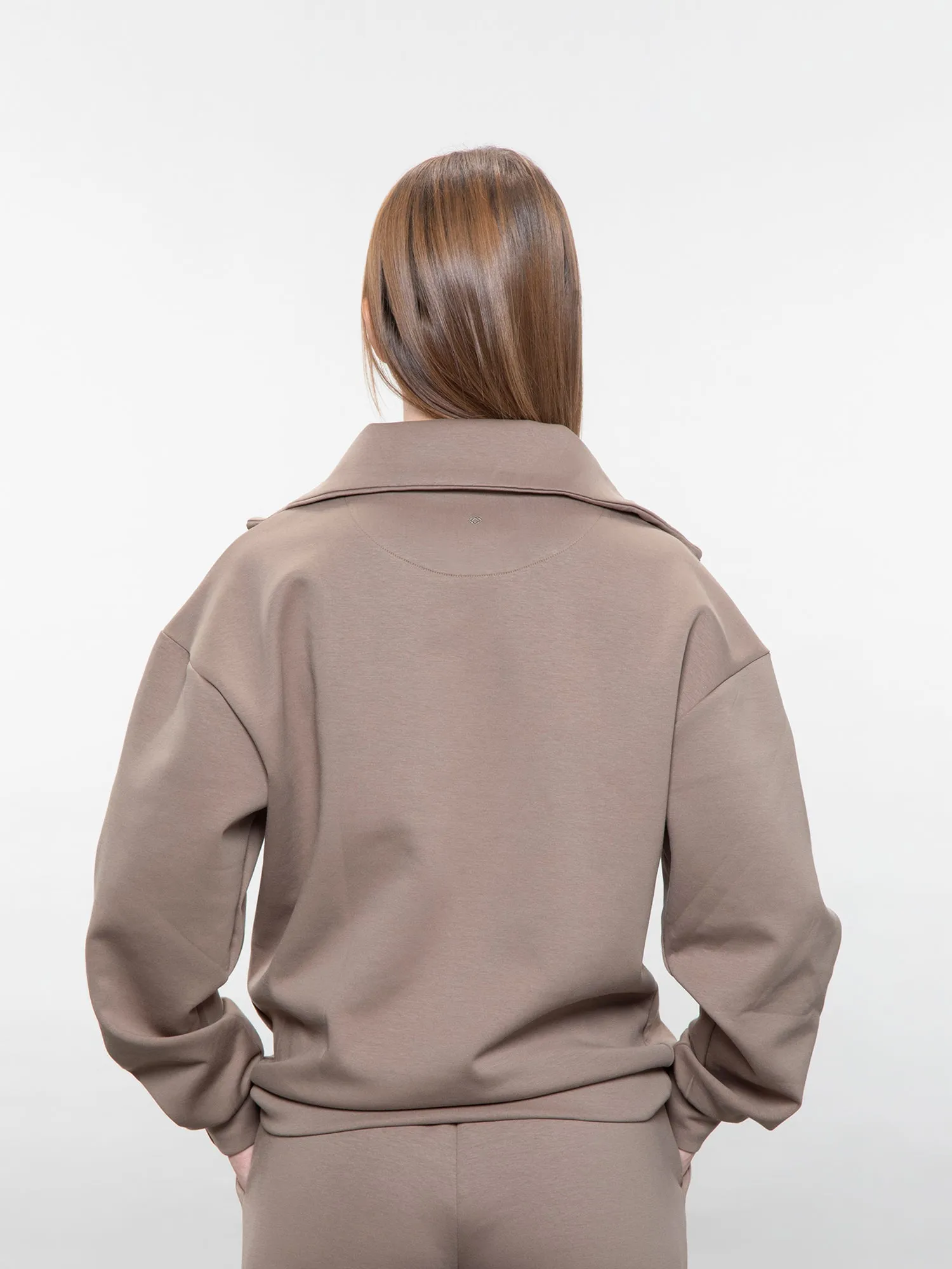 Quarter-zip sweatshirt