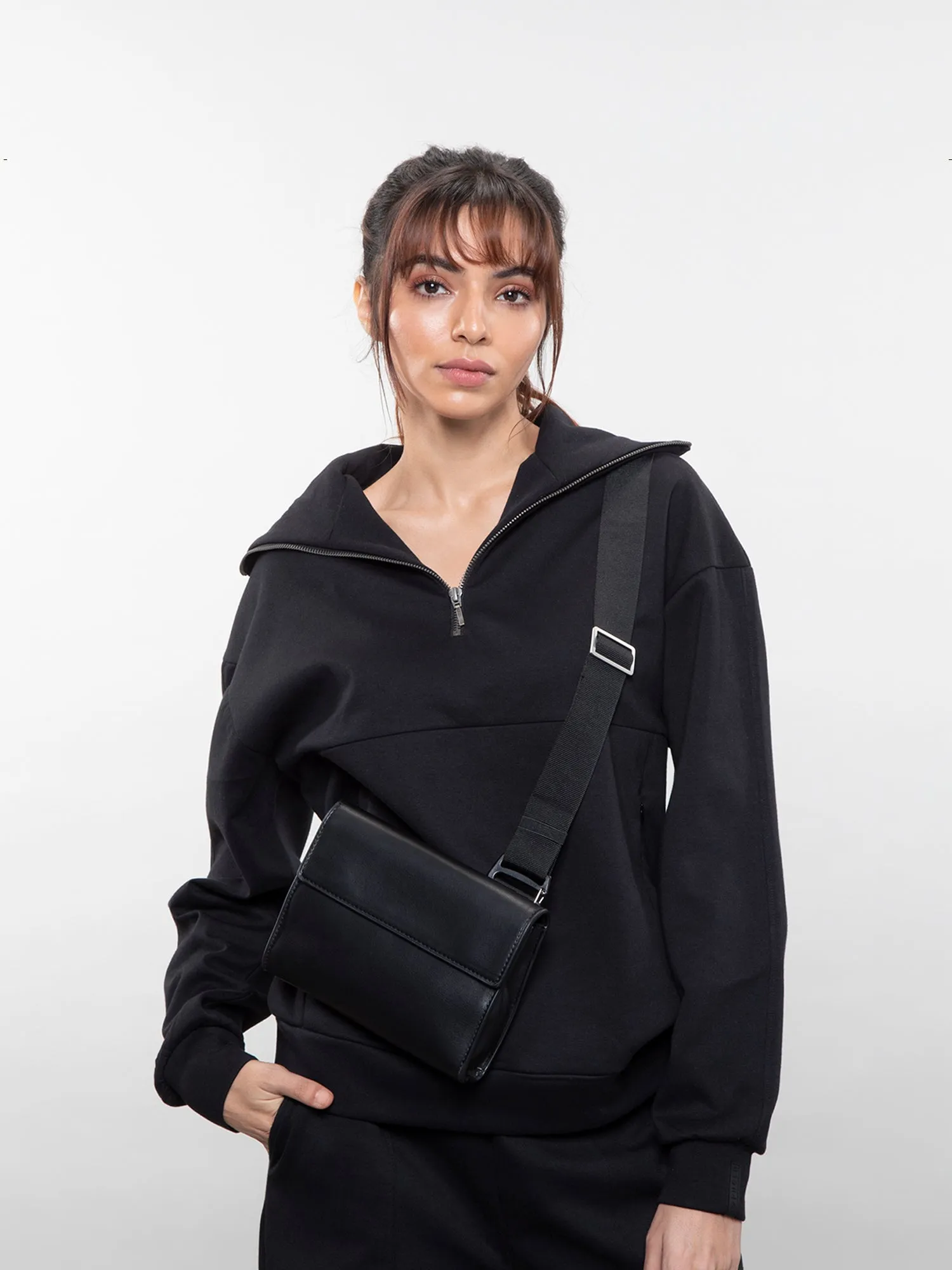Quarter-zip sweatshirt