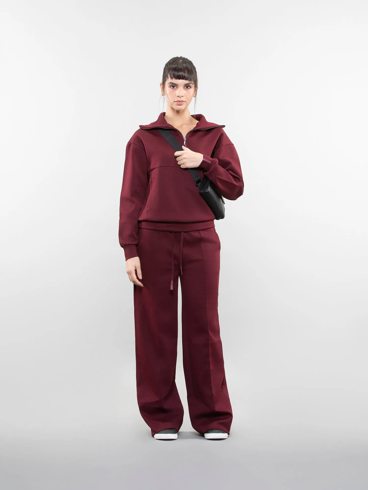Quarter-zip sweatshirt