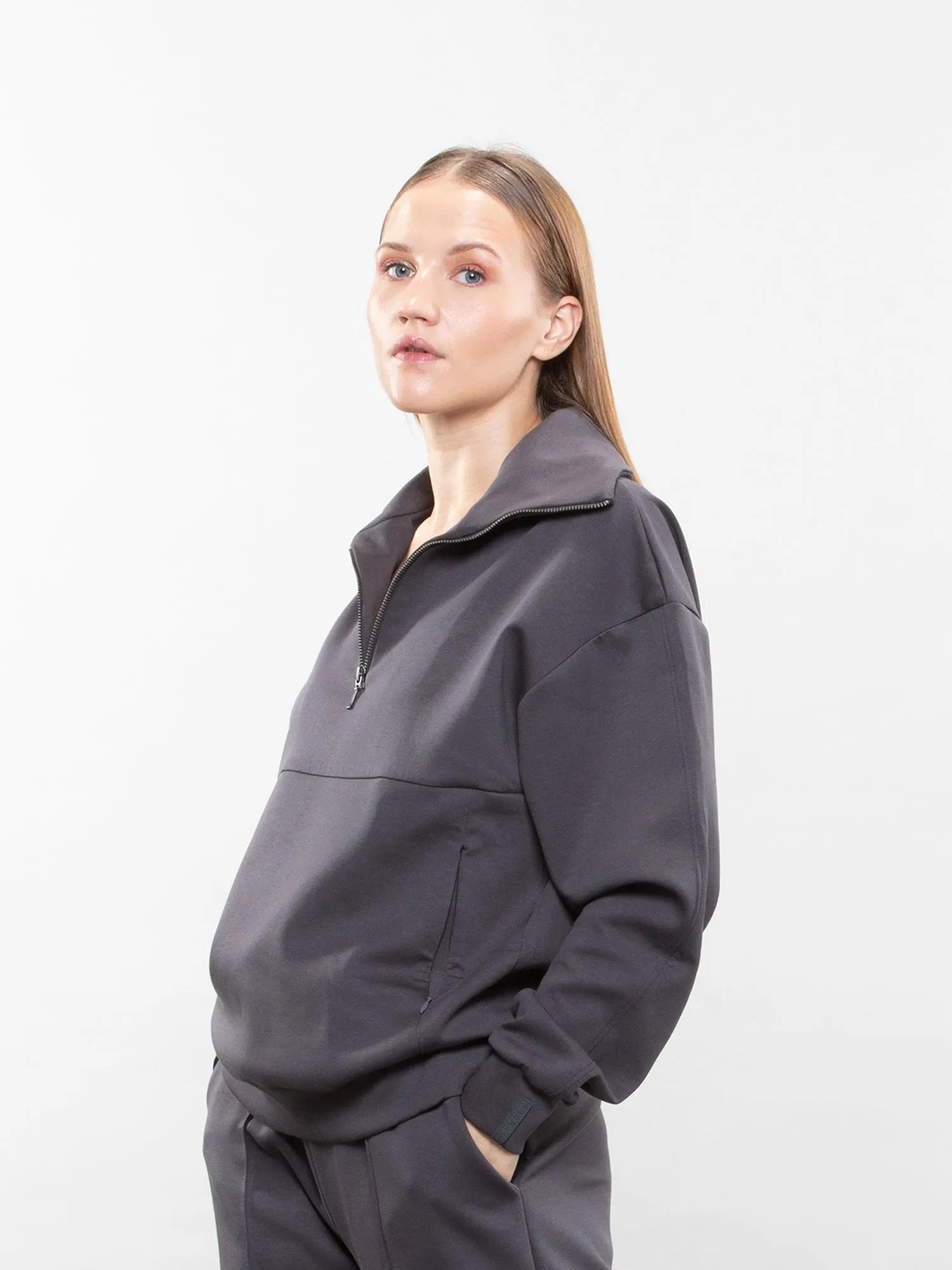 Quarter-zip sweatshirt