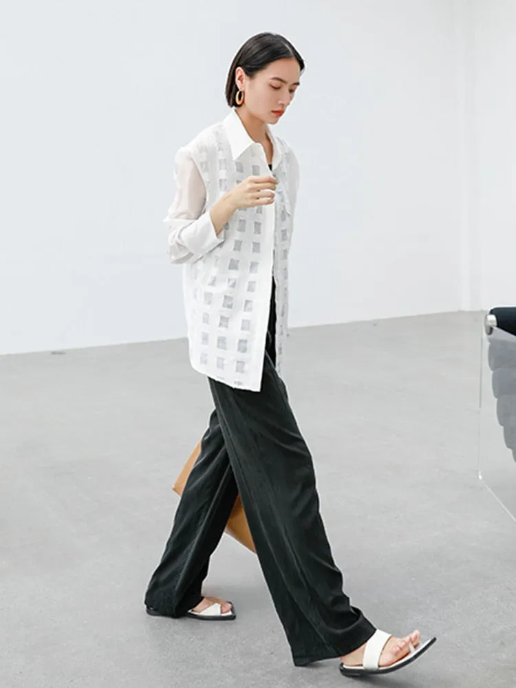 Quinn Lattice Shirt