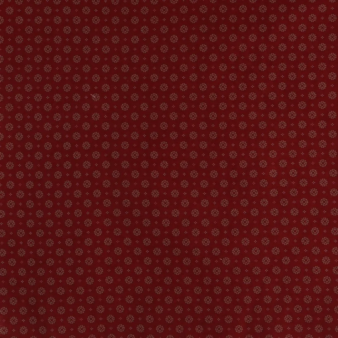 "Lattice" Red Face Mask