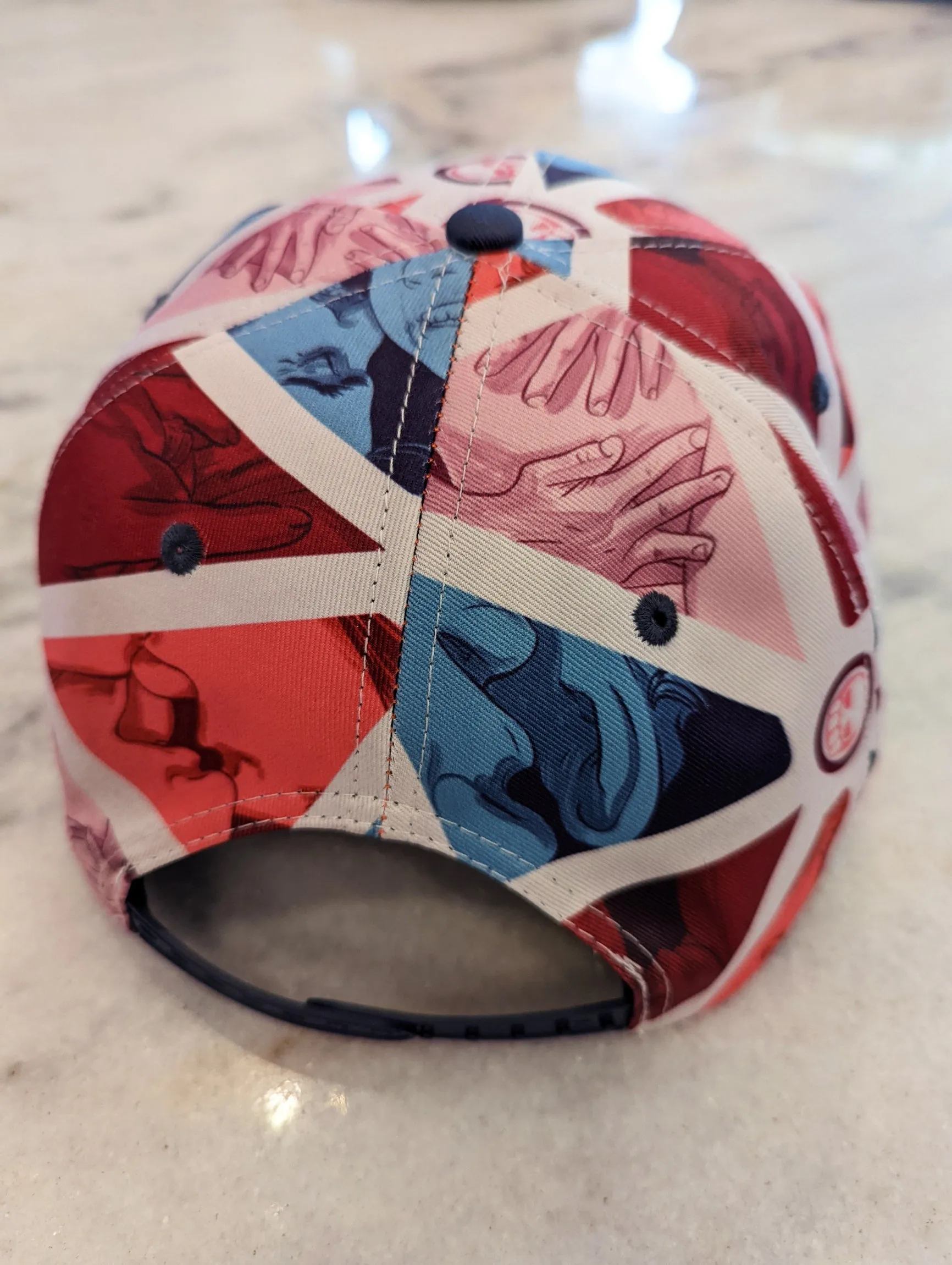 "Satisfy" Limited Edition Sublimated 6-panel Flat Bill Hat