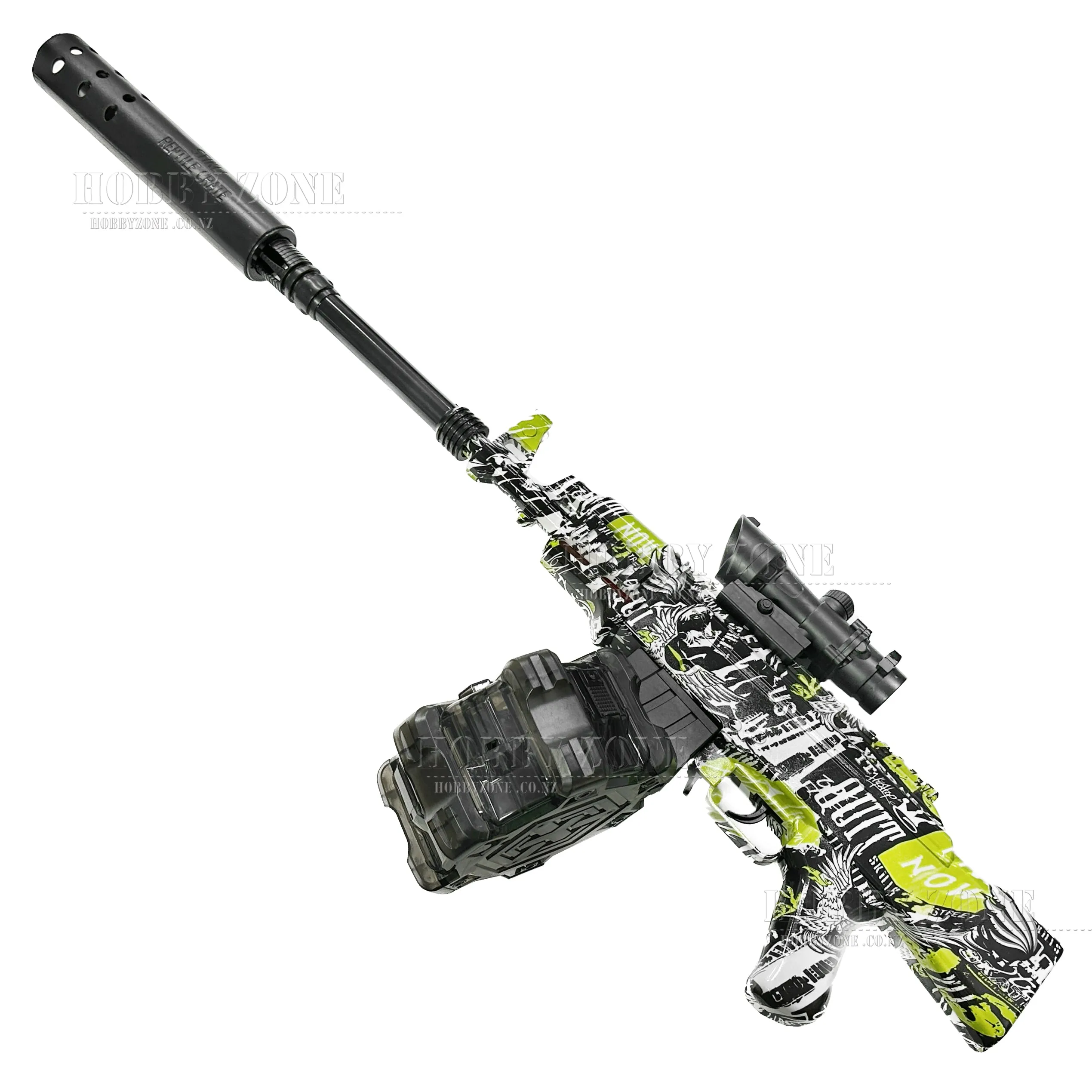 [R18 ] "Basil Pesto" AKS 74U Gel Ball Blaster [ID Check Required]