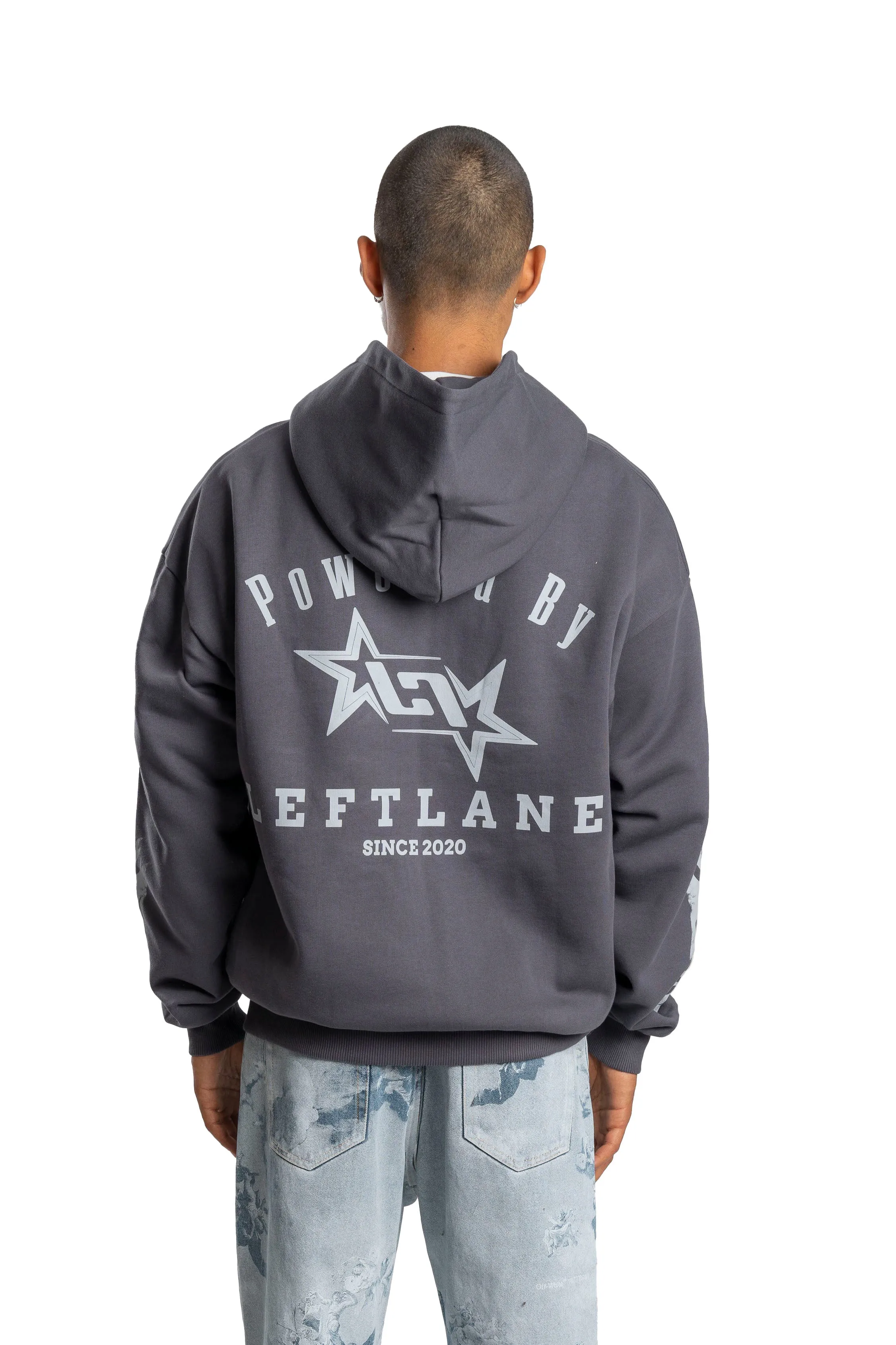 Racing Zipper Grey