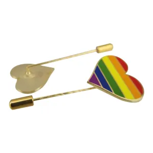Rainbow Stick Pin