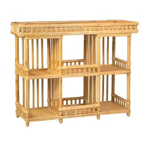 Rattan Console Bar