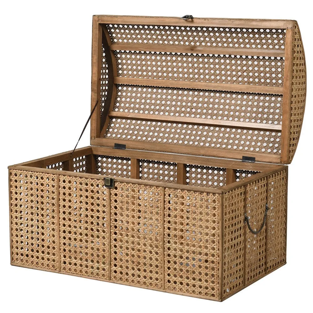 Rattan Domed Trunk