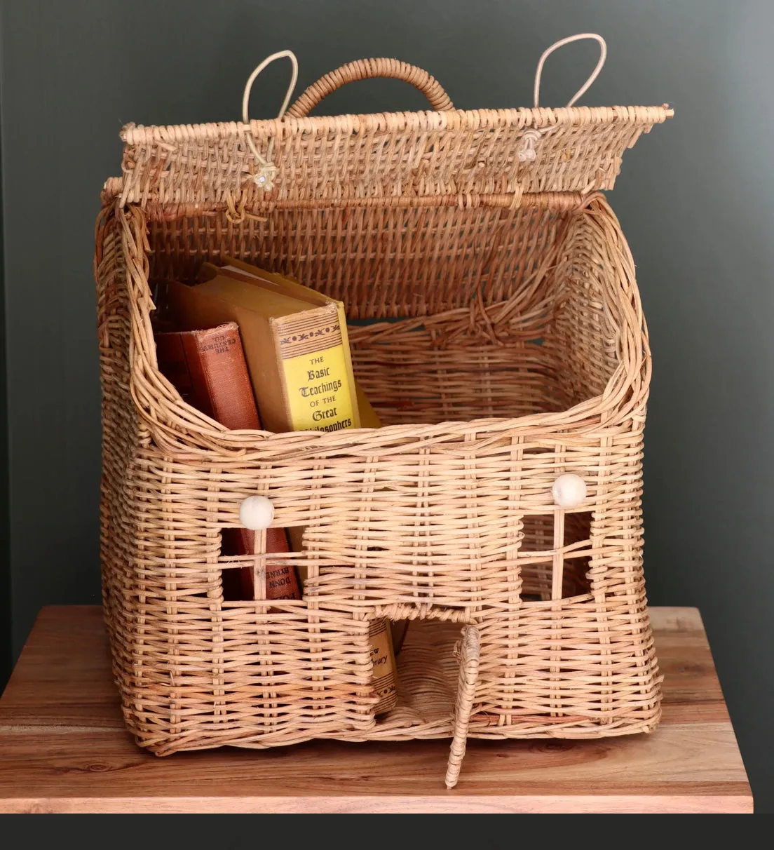 Rattan House Basket