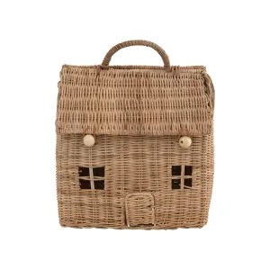 Rattan House Basket