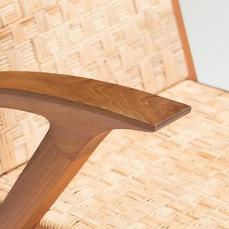 Rattan Jengki Teak Relax Chair