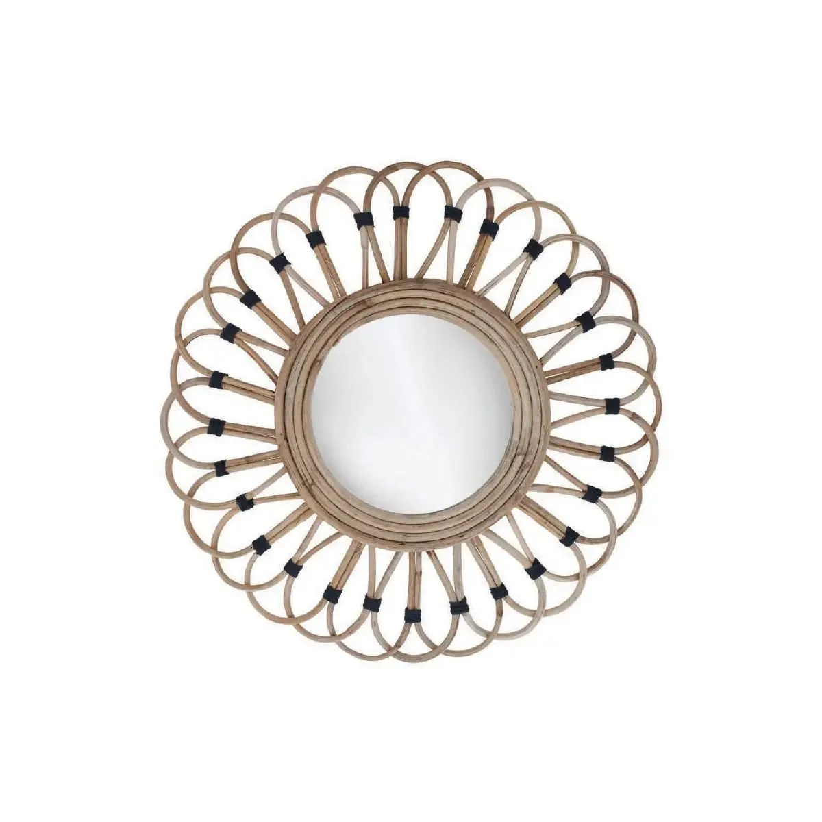 Rattan Mirror