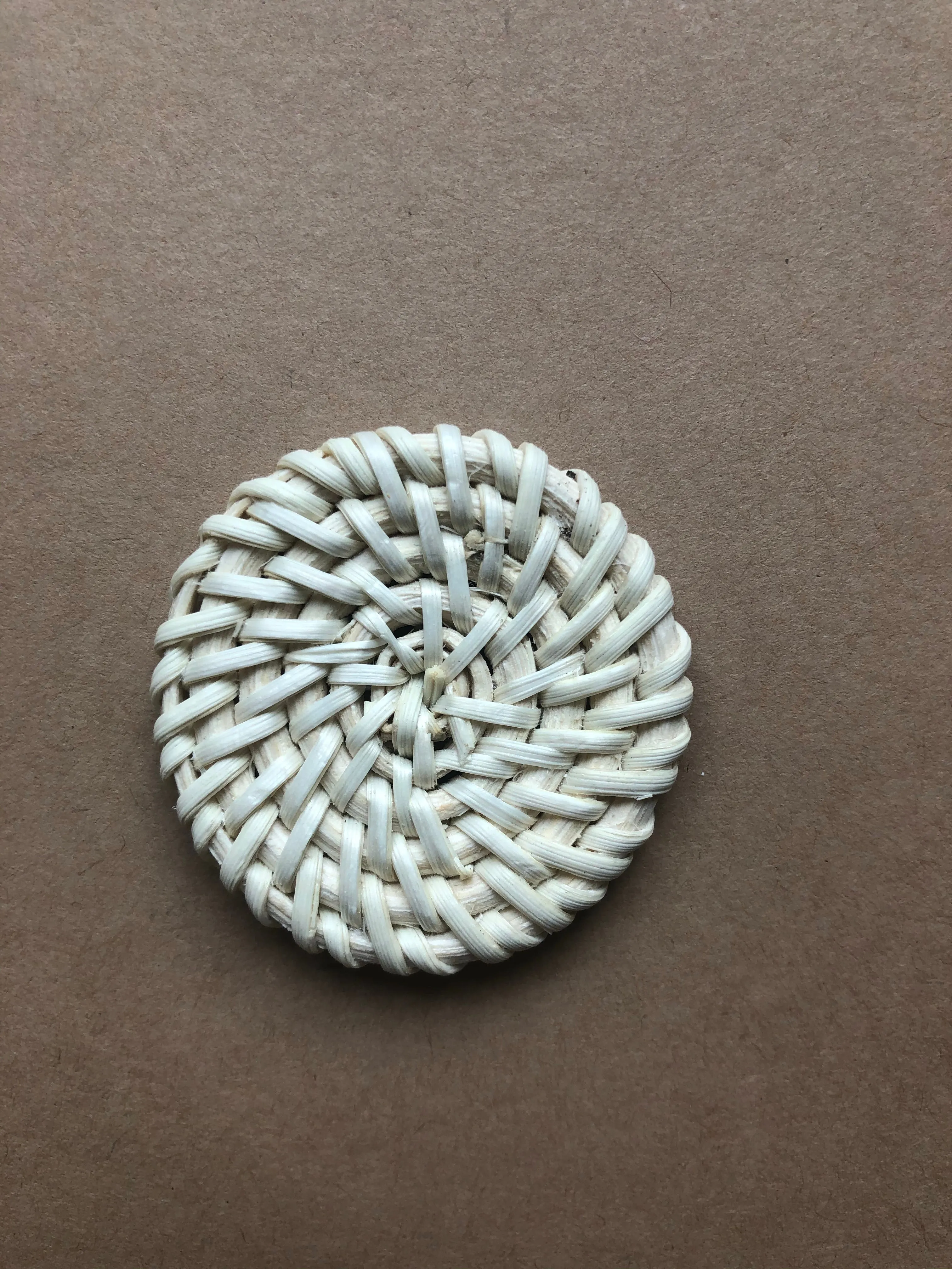 Rattan Phone Pop socket- phone grip