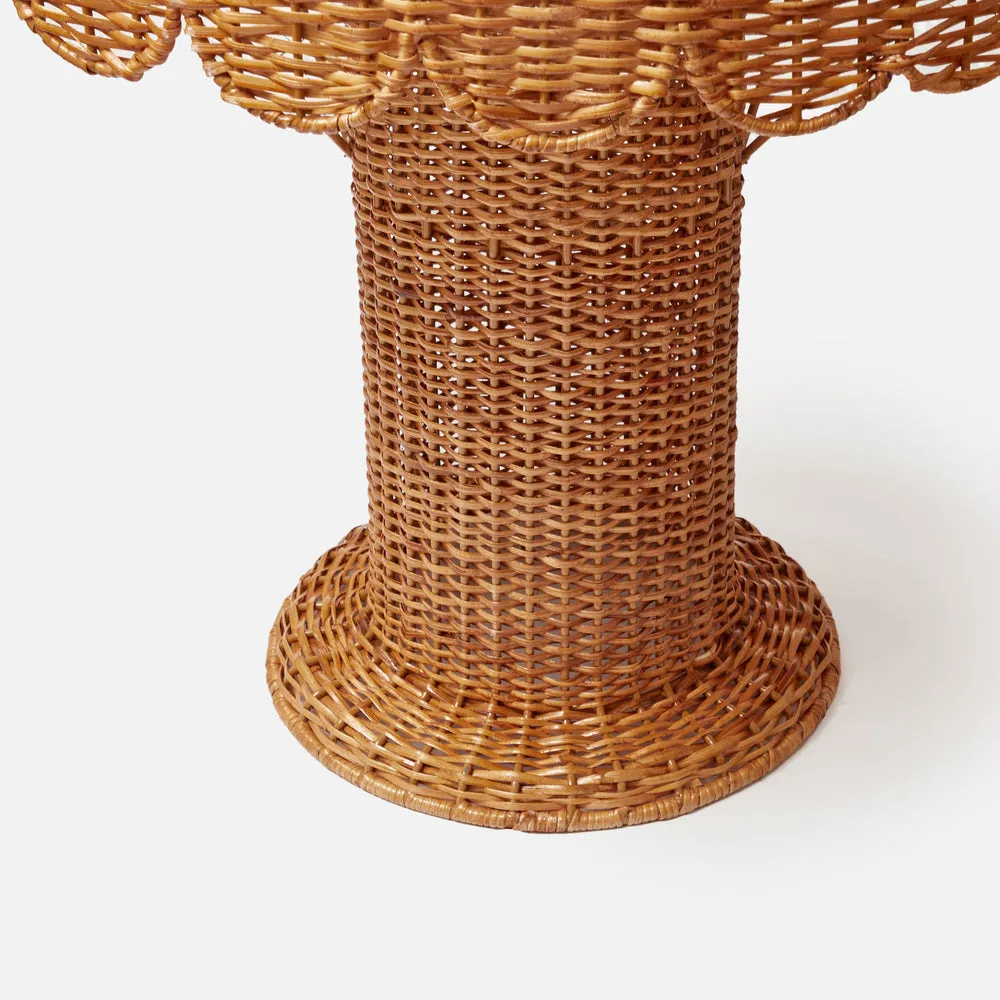 Rattan Round Table