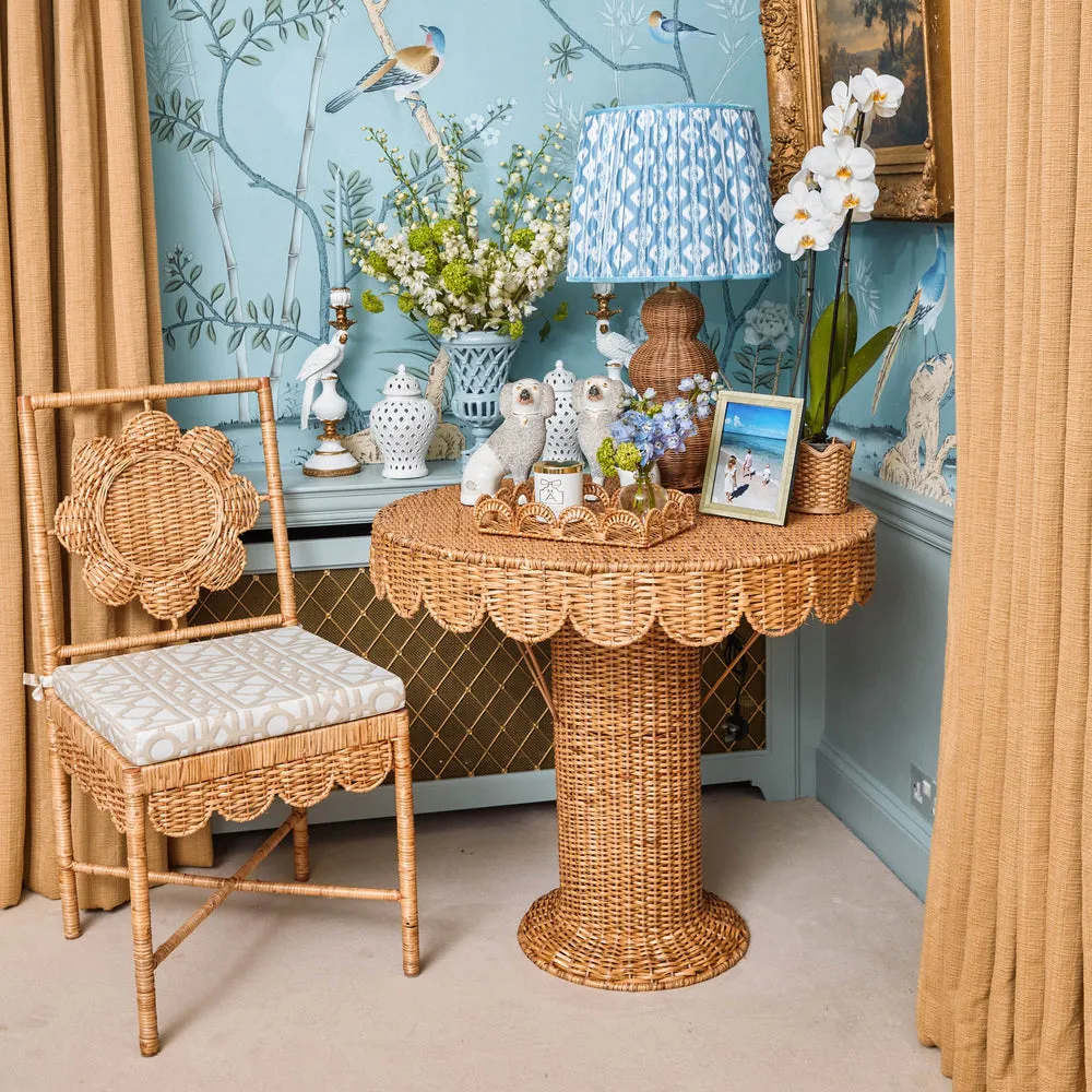 Rattan Round Table